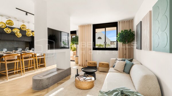 Contemporary Renovated 3-Bedroom Apartment for Sale in Nueva Andalucía Marbella