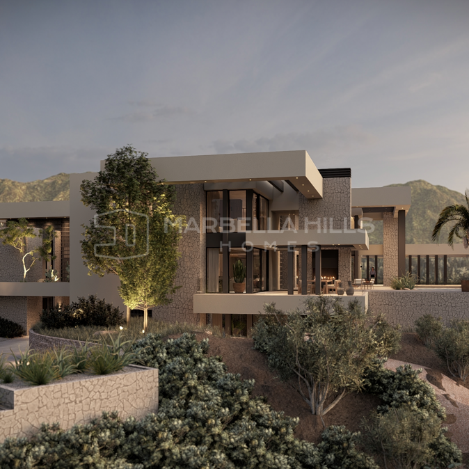 Ultra Luxury Villa Project for Sale in La Zagaleta Benahavís Frontline Golf with Panoramic Views