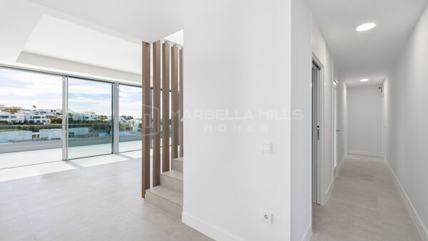 Luxury Duplex Penthouse for Sale in Marbella East, Los Monteros with Private Pool, Sea Views and Walking Distance to the Beach