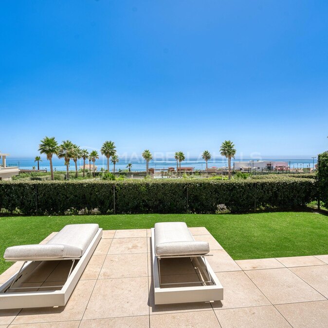Appartement Rez-de-Jardin en Front de Mer à Velaya Estepona | New Golden Mile