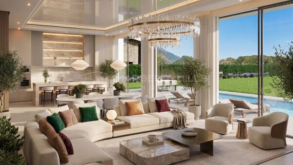 Villas Contemporaines de Design à Vendre avec Vue Panoramique à Marbella