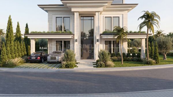 Villas Contemporaines de Design à Vendre avec Vue Panoramique à Marbella