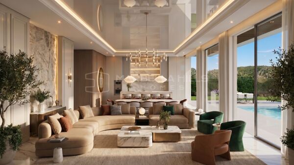 Villas Contemporaines de Design à Vendre avec Vue Panoramique à Marbella