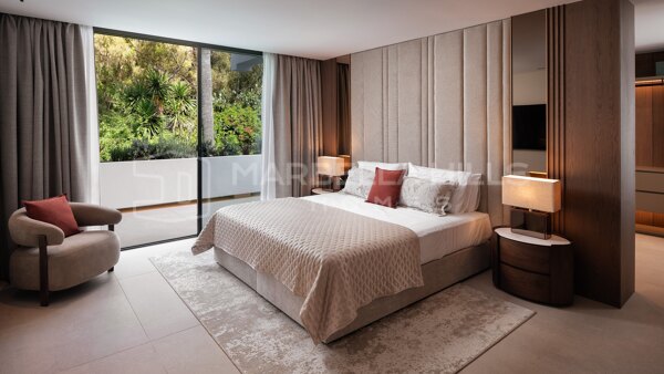 Luxuriöses Duplex-Penthouse mit privatem Pool an der Goldenen Meile von Marbella