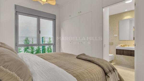 Appartement de luxe en rez-de-jardin à vendre à Santa Clara, Marbella Est | Piscine privée, jardin et spa