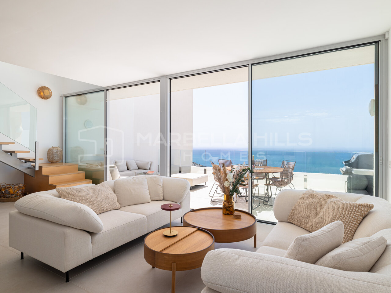 Penthouse duplex de luxe à vendre à Benalmádena avec licence touristique | Vue panoramique sur la mer à Stupa Hills