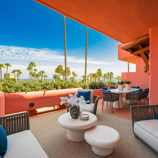 Appartement de luxe en bord de mer à vendre à Cabo Bermejo, Estepona | Vue sur la mer