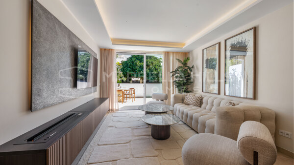 Luxury Ground Floor Apartment for Sale in Nueva Andalucía, Marbella | Walking Distance to Puerto Banús