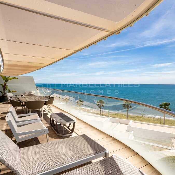 Appartement de Luxe en Première Ligne de Plage à The Edge, Estepona – Vues Panoramiques sur la Mer et Prestations Cinq Étoiles