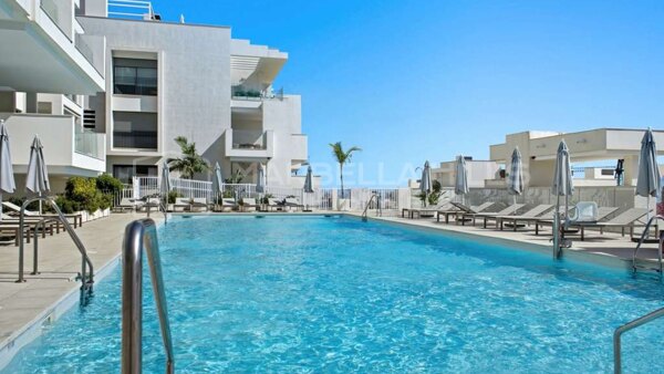 Ground Floor Apartment for Sale in Las Mesas, Estepona with Private Garden and Walking Distance to the Beach