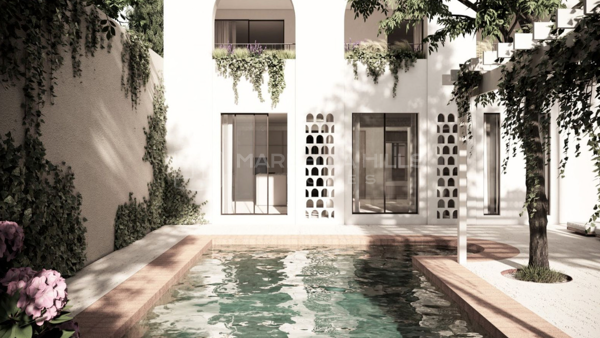 Villa à Rénover à Vendre à Marbella Hill Club près de Sierra Blanca | Piscine Privée et Fort Potentiel d’Investissement