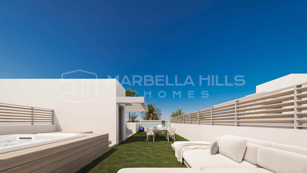 Maisons de ville contemporaines de 3–4 chambres à vendre près de la plage à San Pedro de Alcántara