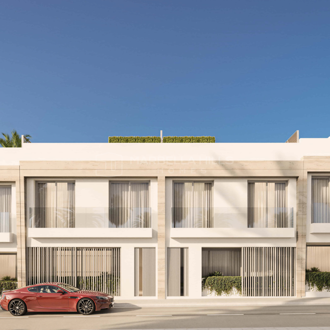 Casas adosadas modernas de 3–4 dormitorios en venta cerca de la playa en San Pedro de Alcántara