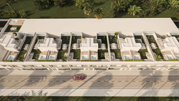 Maisons de ville contemporaines de 3–4 chambres à vendre près de la plage à San Pedro de Alcántara