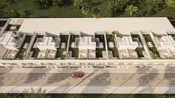 Maisons de ville contemporaines de 3–4 chambres à vendre près de la plage à San Pedro de Alcántara