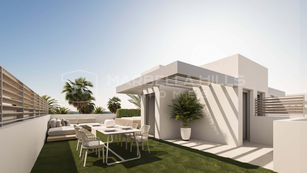 Maisons de ville contemporaines de 3–4 chambres à vendre près de la plage à San Pedro de Alcántara