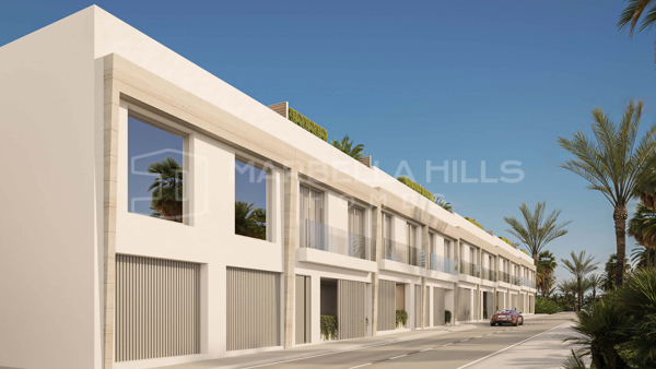 Maisons de ville contemporaines de 3–4 chambres à vendre près de la plage à San Pedro de Alcántara