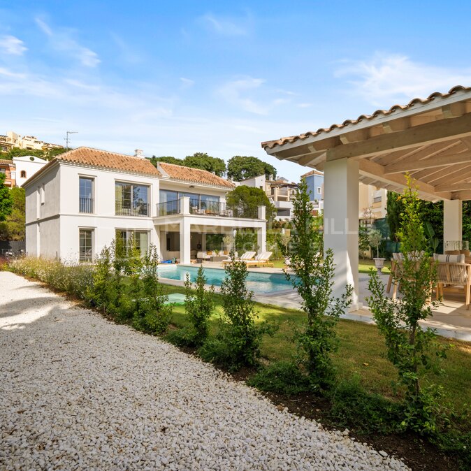 Villa de luxe à vendre à Los Arqueros Benahavís – Résidence contemporaine près de Marbella et San Pedro