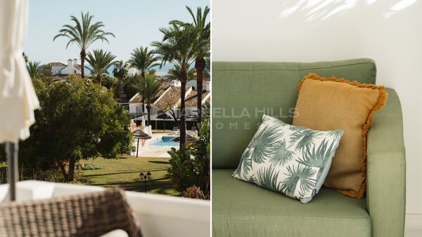 Apartamento con vistas al mar en venta en Royal Gardens, Nueva Andalucía