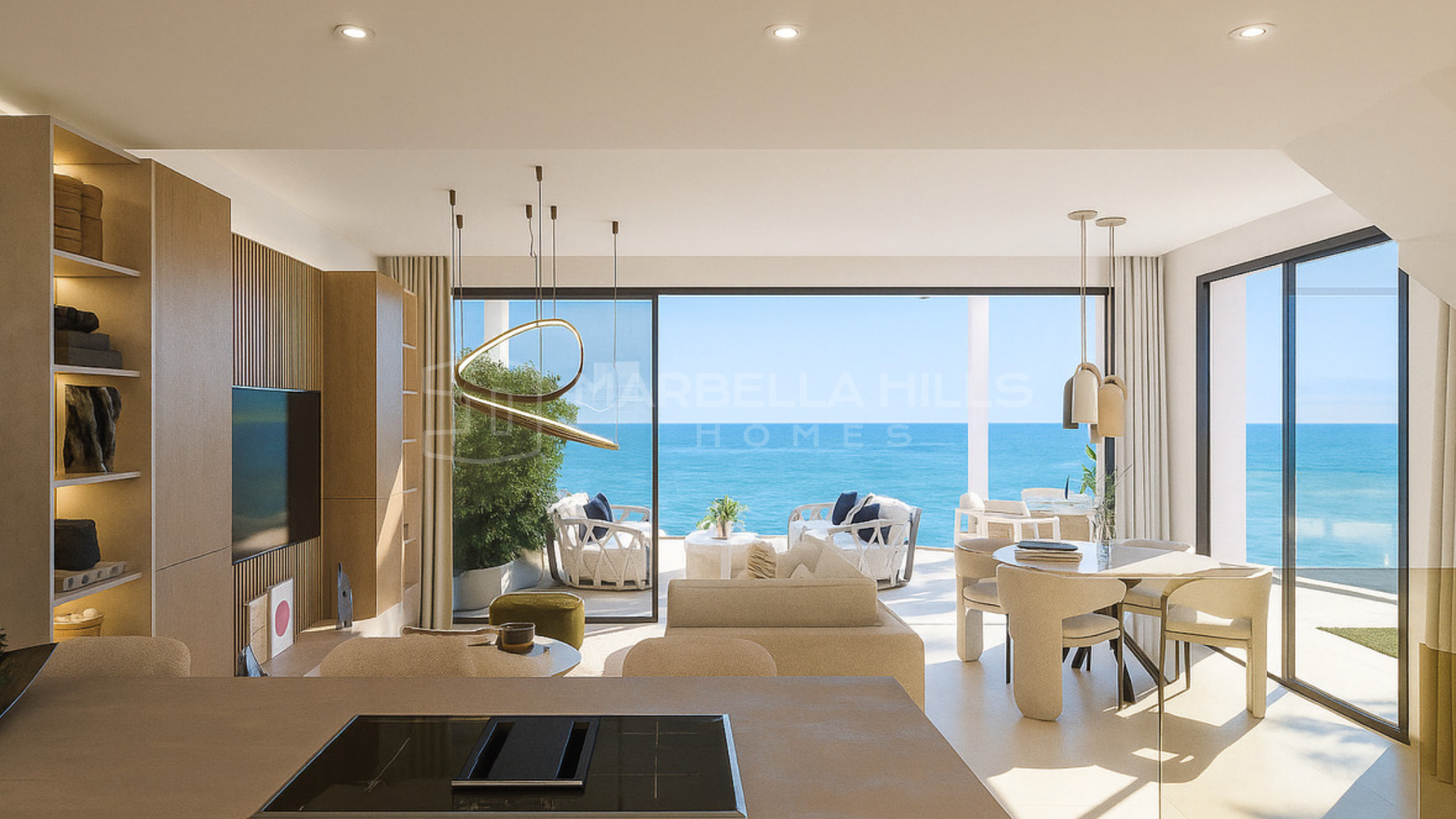 Luxuriöse Reihenhäuser zum Verkauf in Mijas Costa nahe Strand und Golf