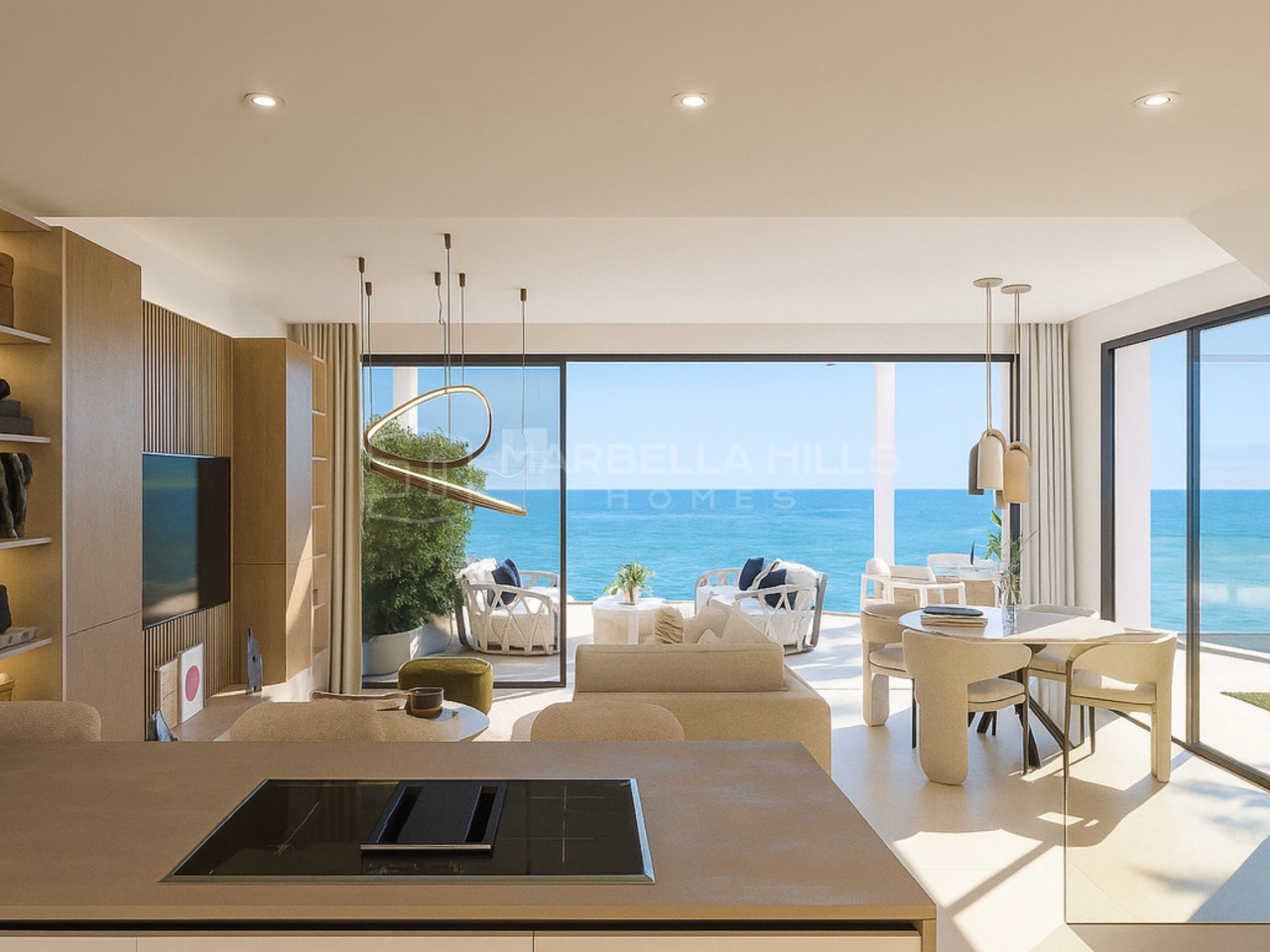 Luxuriöse Reihenhäuser zum Verkauf in Mijas Costa nahe Strand und Golf