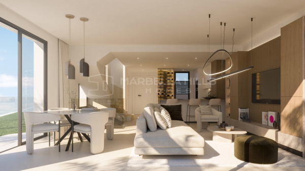 Luxuriöse Reihenhäuser zum Verkauf in Mijas Costa nahe Strand und Golf