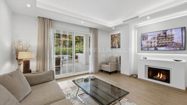Elegantes Erdgeschossapartment im Puente Romano an Marbellas Goldener Meile