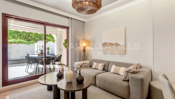 Appartement en Rez-de-Jardin à Proximité de la Plage à San Pedro de Alcántara