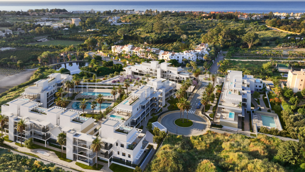 Apartamentos Nuevos de 2 y 3 Dormitorios en Venta en Estepona – Nueva Milla de Oro