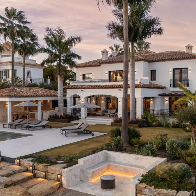 Los Flamingos Benahavís Luxury Sea View Villa – Contemporary Residence near Villa Padierna Marbella