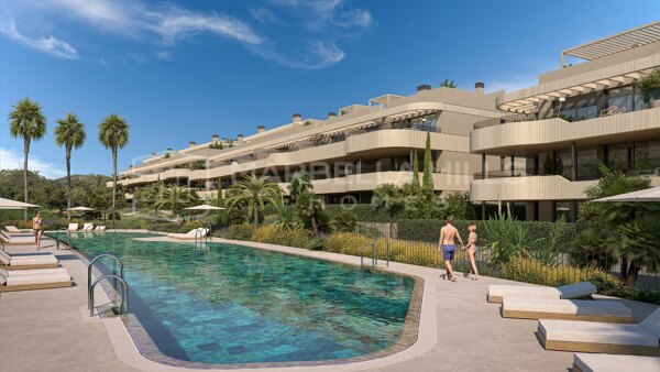 Penthouses de Luxe de 3 Chambres dans un Resort Privé au Cœur du Triangle d’Or de Marbella