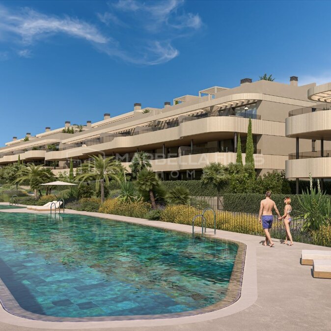 Appartements, Duplex et Penthouses de Luxe dans un Resort Privé au Cœur du Triangle d’Or de Marbella