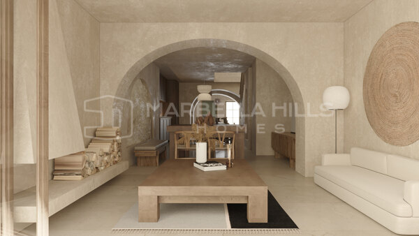 Proyecto arquitectónico exclusivo en el Casco Antiguo de Estepona con piscina en azotea