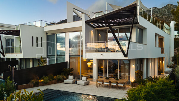 Contemporary luxury villa with sea views in Meisho Hills, Marbella Golden Mile