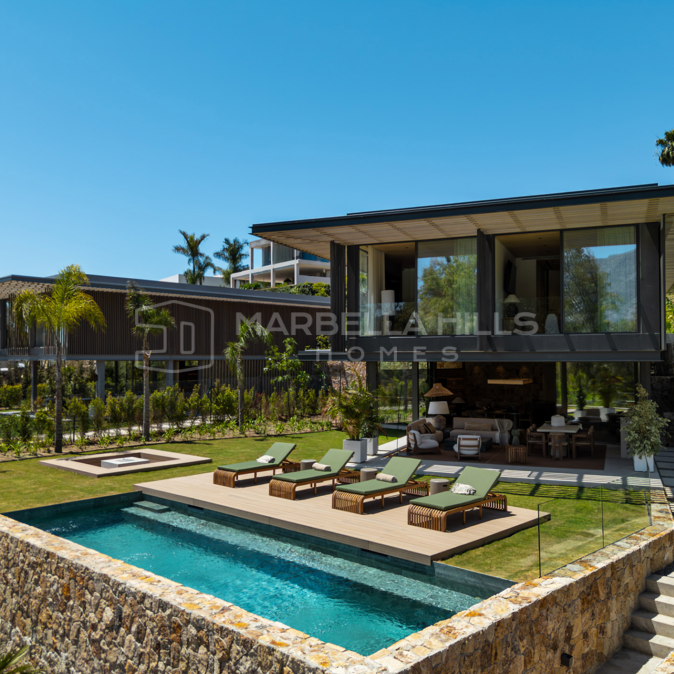 Villa contemporaine de luxe avec vue mer à La Cerquilla, Nueva Andalucía