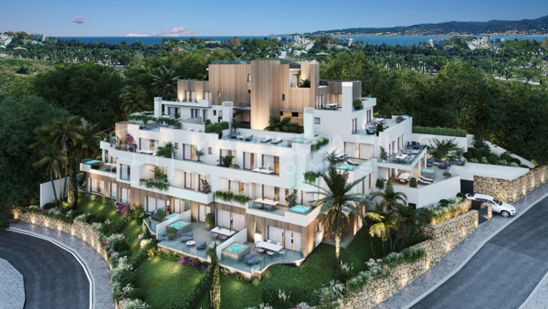Ático de 3 Dormitorios de Obra Nueva con Vistas Panorámicas en Marbella – Ubicación Privilegiada Rodeada de Naturaleza