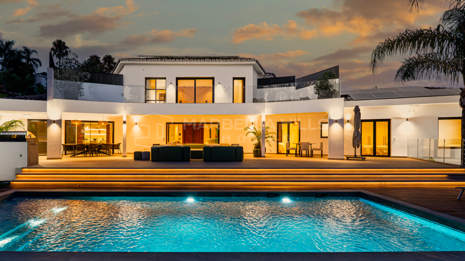 Luxury Sea View Villa in Nagüeles Marbella | Contemporary Residence on the Golden Mile