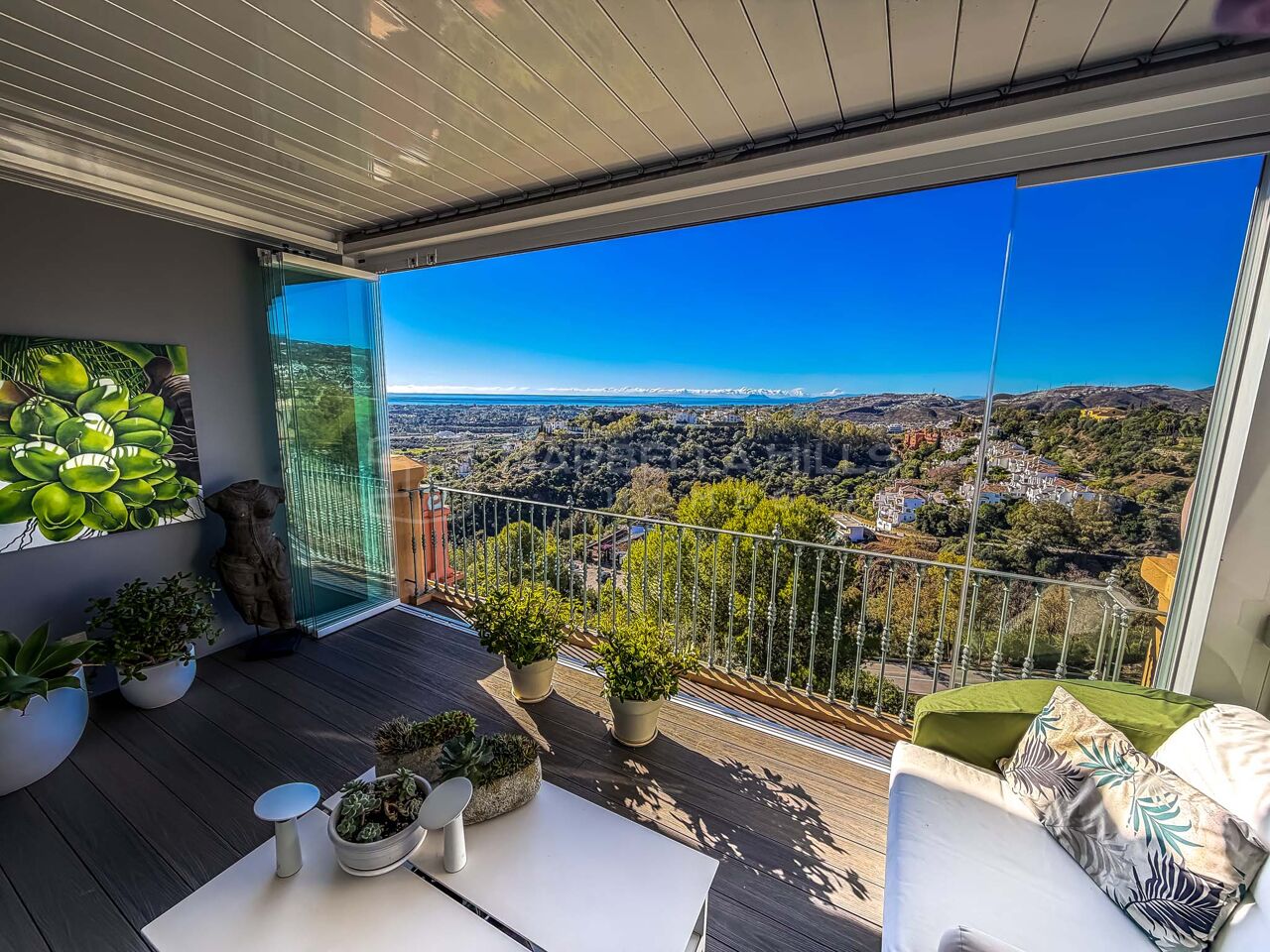 Penthouse avec Vue Mer à Vendre à Monte Halcones, Marbella – Vues Panoramiques sur la Méditerranée
