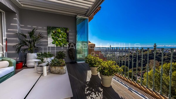 Penthouse avec Vue Mer à Vendre à Monte Halcones, Marbella – Vues Panoramiques sur la Méditerranée