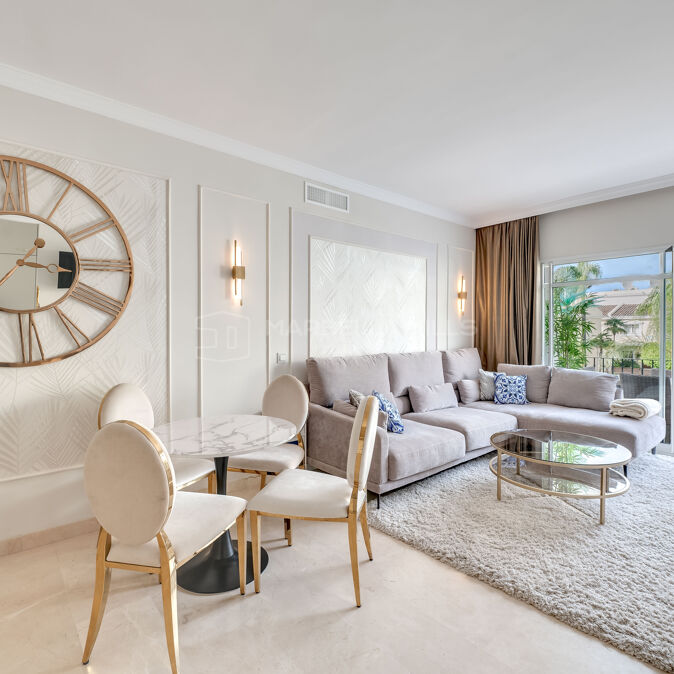 Renovated 3-Bedroom Duplex for Sale in Aloha Gardens, Nueva Andalucía, Marbella