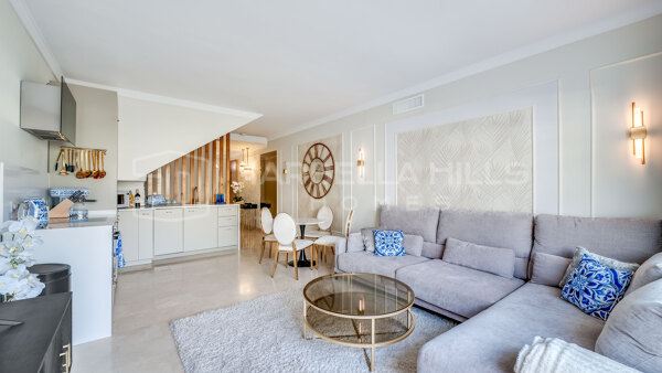 Duplex rénové de 3 chambres à vendre à Aloha Gardens, Nueva Andalucía, Marbella