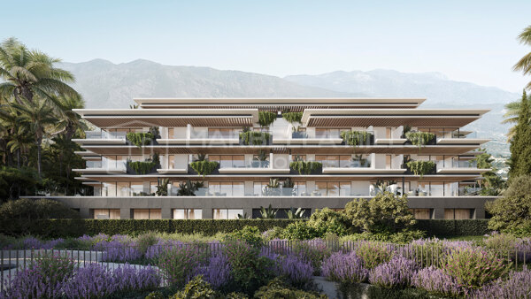 Residencias contemporáneas de 2 dormitorios con vistas al mar en Buenavista, Mijas