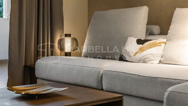Ground-floor 3-bedroom apartment walk-to-beach – Balcón de Puente Romano, Marbella Golden Mile