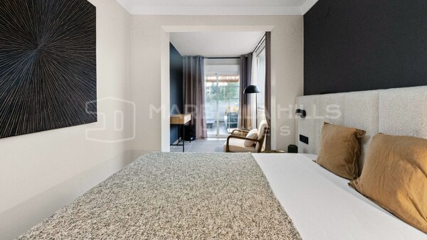Ground-floor 3-bedroom apartment walk-to-beach – Balcón de Puente Romano, Marbella Golden Mile