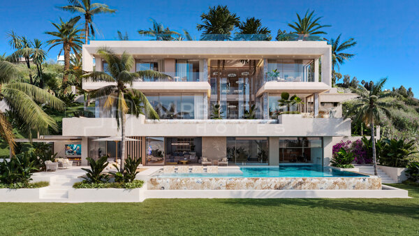 Villas de luxe Versace à Nueva Andalucía Marbella | Résidences exclusives de design près de Puerto Banús