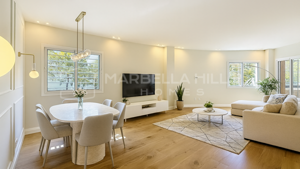 Renovated 3-Bedroom Apartment for Sale in Estepona, Walking Distance to the Marina and Beach