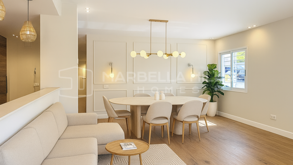 Renovated 3-Bedroom Apartment for Sale in Estepona, Walking Distance to the Marina and Beach