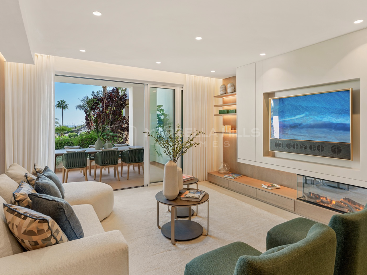 Luxus-Apartment in Strandlage in Bahía del Velerín, Estepona