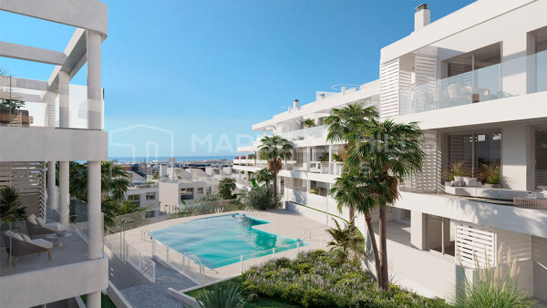New Development of 4-Bedroom Townhouses for Sale in Estepona