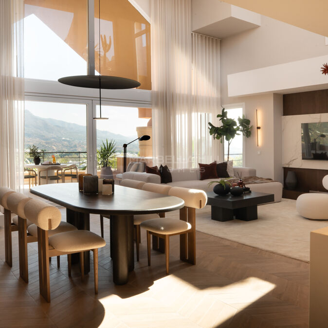 Penthouse de Luxe Rénové avec Piscine Privée à Magna, Nueva Andalucia - Marbella